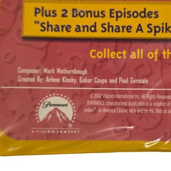 Nickelodeon Rugrats Easter VHS Tape 2002 Animated Childrens Video - Picture 5 of 10